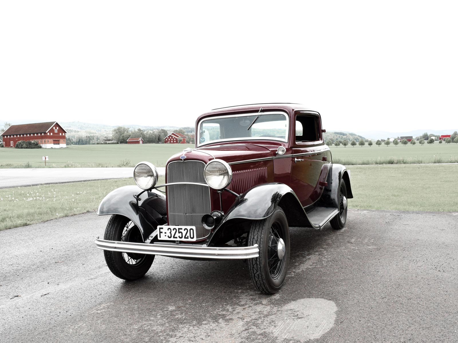 Ford B Coupe 1932 modell. 